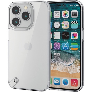 iPhone14 Pro ケース カバー ハイブリッド 耐衝撃 超衝撃吸収 スリム エレコム