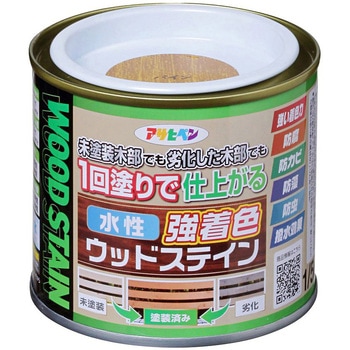 水性強着色ウッドステイン アサヒペン