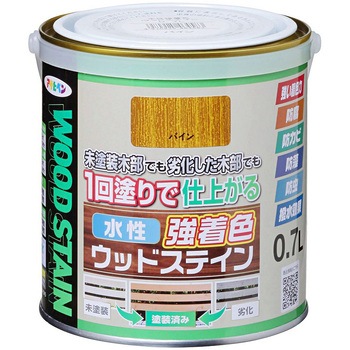 水性強着色ウッドステイン アサヒペン