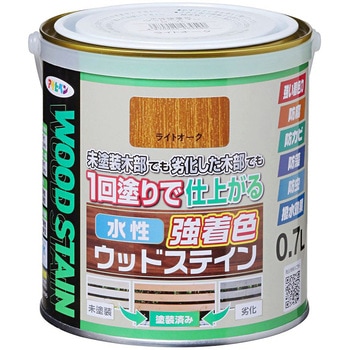 水性強着色ウッドステイン アサヒペン