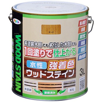 水性強着色ウッドステイン アサヒペン