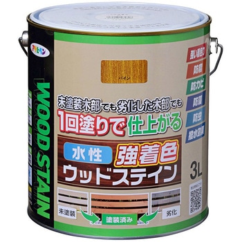 水性強着色ウッドステイン アサヒペン