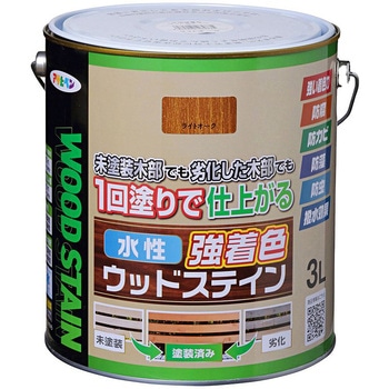 水性強着色ウッドステイン アサヒペン