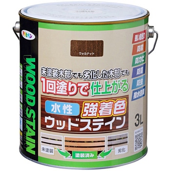 水性強着色ウッドステイン アサヒペン