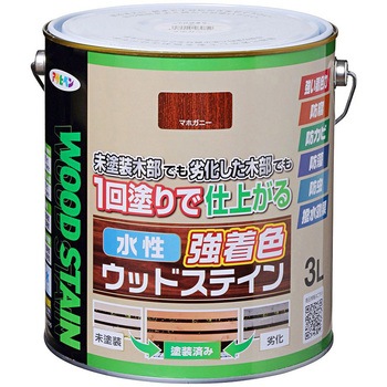 水性強着色ウッドステイン アサヒペン