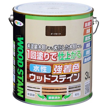 水性強着色ウッドステイン アサヒペン