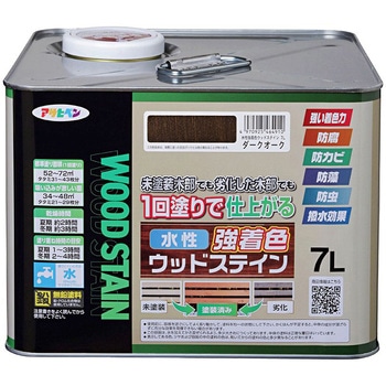 水性強着色ウッドステイン アサヒペン