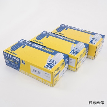 クアラテック手袋 フルエンボス パウダーフリー L 100枚入 アズワン