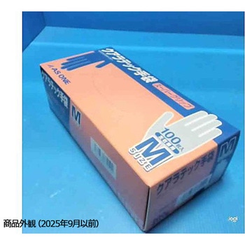 クアラテック手袋スーパーグリップ パウダーフリー M 100枚 アズワン