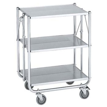 ステンレス 折りたたみカート ESW-K3 アズワン