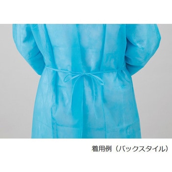 アイソレーションガウン 少量・箱入り 得々 ブルー 20箱入 プロシェア(ナビス/アズワン)