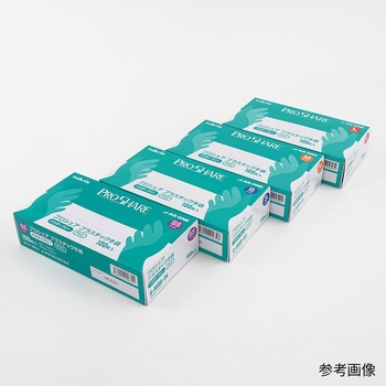 プロシェア プラスチック手袋パウダーフリー S 1000枚 プロシェア(ナビス/アズワン)