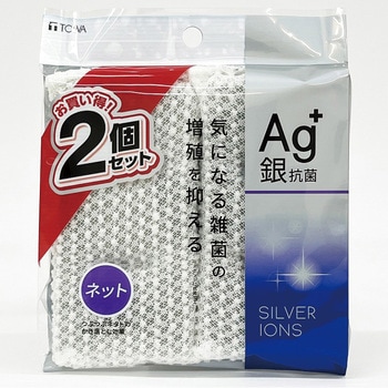 Ag+抗菌キッチンクリーナー ネット2P 東和産業
