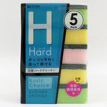 BC 抗菌ハードクリーナー 5個入 東和産業