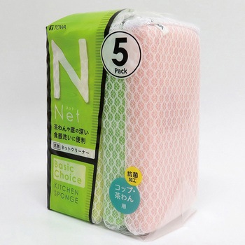 BC 抗菌ネットクリーナー 5個入 - 東和産業