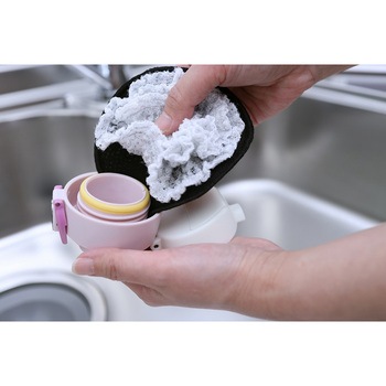軽い力で食器洗いスポンジ サンベルム