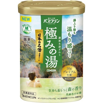 バスクリン 極みの湯 気持ち落ちつく森の香り バスクリン