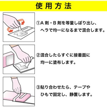 2液混合型接着剤 スーパー 60分型 セメダイン