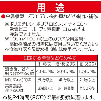 2液混合型接着剤 ハイスーパー30 30分型 セメダイン