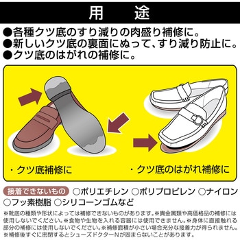 クツ底の肉盛り補修剤 シューズドクターN セメダイン