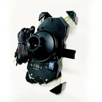 バイク用衝撃吸収 ワイヤレス充電 スマホホルダー DEF-MS4 RIDEZ(ライズ)