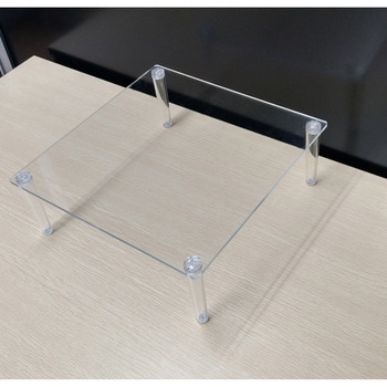 クリアポールスタンド 角型 カンテック