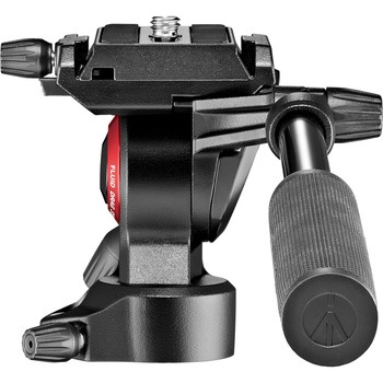小型フルードビデオ雲台 40mm フラットベース Manfrotto