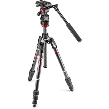 MVKBFRTC-LIVE befree live カーボンT三脚ビデオ雲台キット Manfrotto