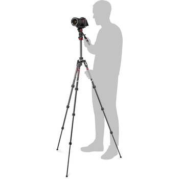 befree live カーボンT三脚ビデオ雲台キット Manfrotto