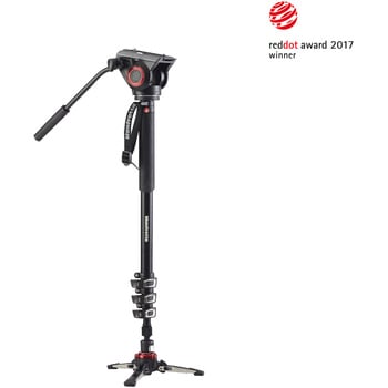 MVMXPRO500 XPRO フルード ビデオ一脚 フルード雲台付 Manfrotto 段数4