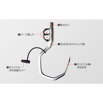楽天市場】ゴールデンミーン GMアルティメットギャフ Mサイズ