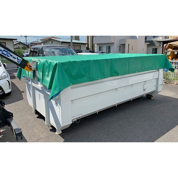 2t産廃コンテナ用エステル帆布シート アイネット