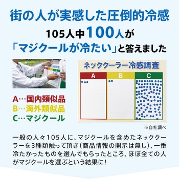 ネッククーラー 冷感持続20時間 マジクールリボン MAGICOOL