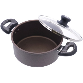 アリエッタネクスト ダイヤモンドコートIHキャセロール リブプラス
