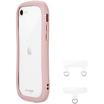 (簡易包装)iPhone SE (第3世代)/SE (第2世代)/8 耐傷・耐衝撃ハイブリッドケース 「ViAMO freely」 ダスティピンク MSソリューションズ