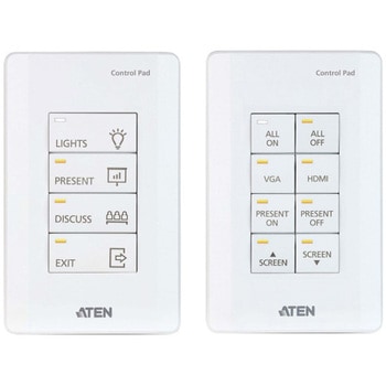 壁コンセント型コントロールスイッチ(8パッド) ATEN