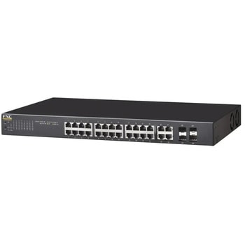 Lite Smart PoE 28ポートタイプ(10/100/1000MPoEx24、1GSFPx4)MAX.370W 拡張機能サポート(TS有り)3年先出保守 FXC