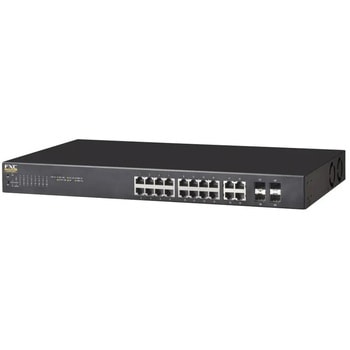 Lite Smart PoE 20ポートタイプ(10/100/1000MPoEx16、1GSFPx4)MAX.185W 拡張機能サポート(TS有り)3年先出保守 FXC