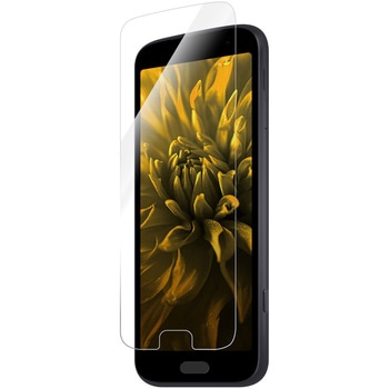らくらくスマートフォン F-53E ガラスフィルム 「GLASS PREMIUM FILM」スタンダードサイズ 超透明 LEPLUS NEXT