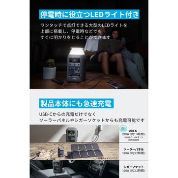 Anker SOLIX C300 DC Portable Power Station Anker(アンカー)