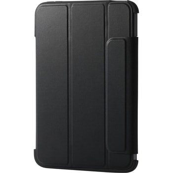 iPad mini(A17 Pro)/第6世代 8.3インチ用 ケース ソフトレザー 手帳型 2アングル 耐衝撃 背面クリア 薄型 エレコム