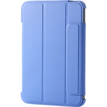 iPad mini(A17 Pro)/第6世代 8.3インチ用 ケース ソフトレザー 手帳型 2アングル 耐衝撃 背面クリア 薄型 エレコム