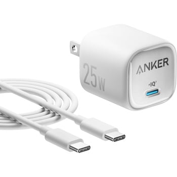 Anker Charger (25W) with USB-C & USB-C ケーブル Anker(アンカー)