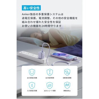 Anker Charger (25W) with USB-C & USB-C ケーブル Anker(アンカー)