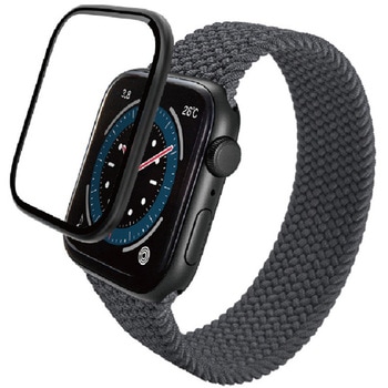 アップルウォッチ ガラス フィルム 【Apple Watch SE 第2世代/SE/Series 6 40mm対応】 全面保護 高透明 エレコム