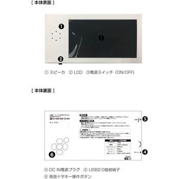 取付金具付きデジタルサイネージ impactTV