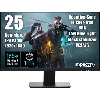 GMK25A Q[~Oj^[(fXN[Np) impactTV ubN pl쓮IPS Xs[J[2W~2 12256827