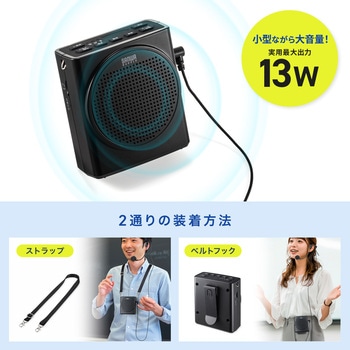 拡声器スピーカー_ハンズフリー サンワサプライ