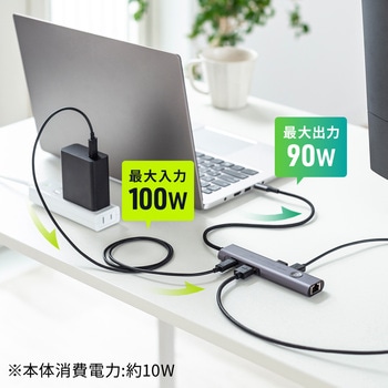 ドッキングハブ_USB TypeC サンワサプライ