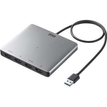 USB変換アダプタ_USB3.2-HDMI_4K対応 サンワサプライ
